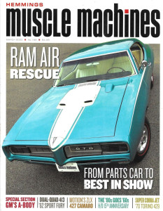 HEMMINGS MUSCLE MACHINES 2020 MAR - CHEVELLE PT13, 62 FURY, 69 CAMARO, TORINO